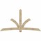 Ekena Millwork Davenport Rough Sawn Timber Gable Bracket, Douglas Fir, 108"W x 58"H x 4"D x 6"F, 13/12 Pitch GBW108X58X0406DAV00RDF - alternate 1